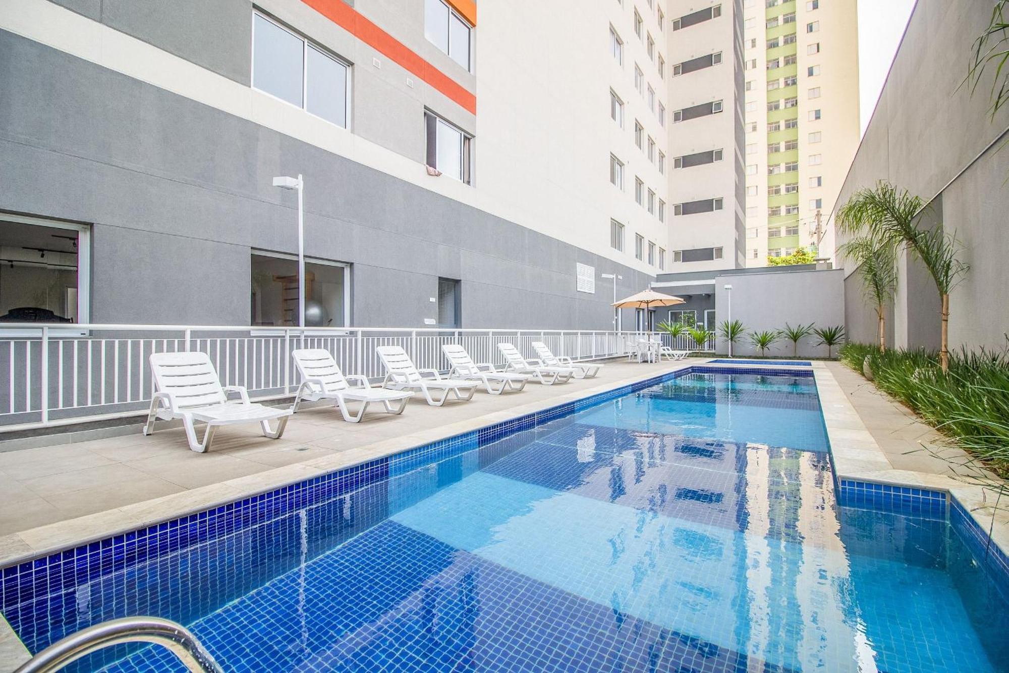 Charmoso Studio No Bras Com Piscina - Metro Bras São Paulo Exteriör bild